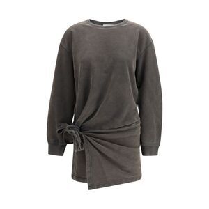Marant Etoile Gray Cotton Casual Women's Dress